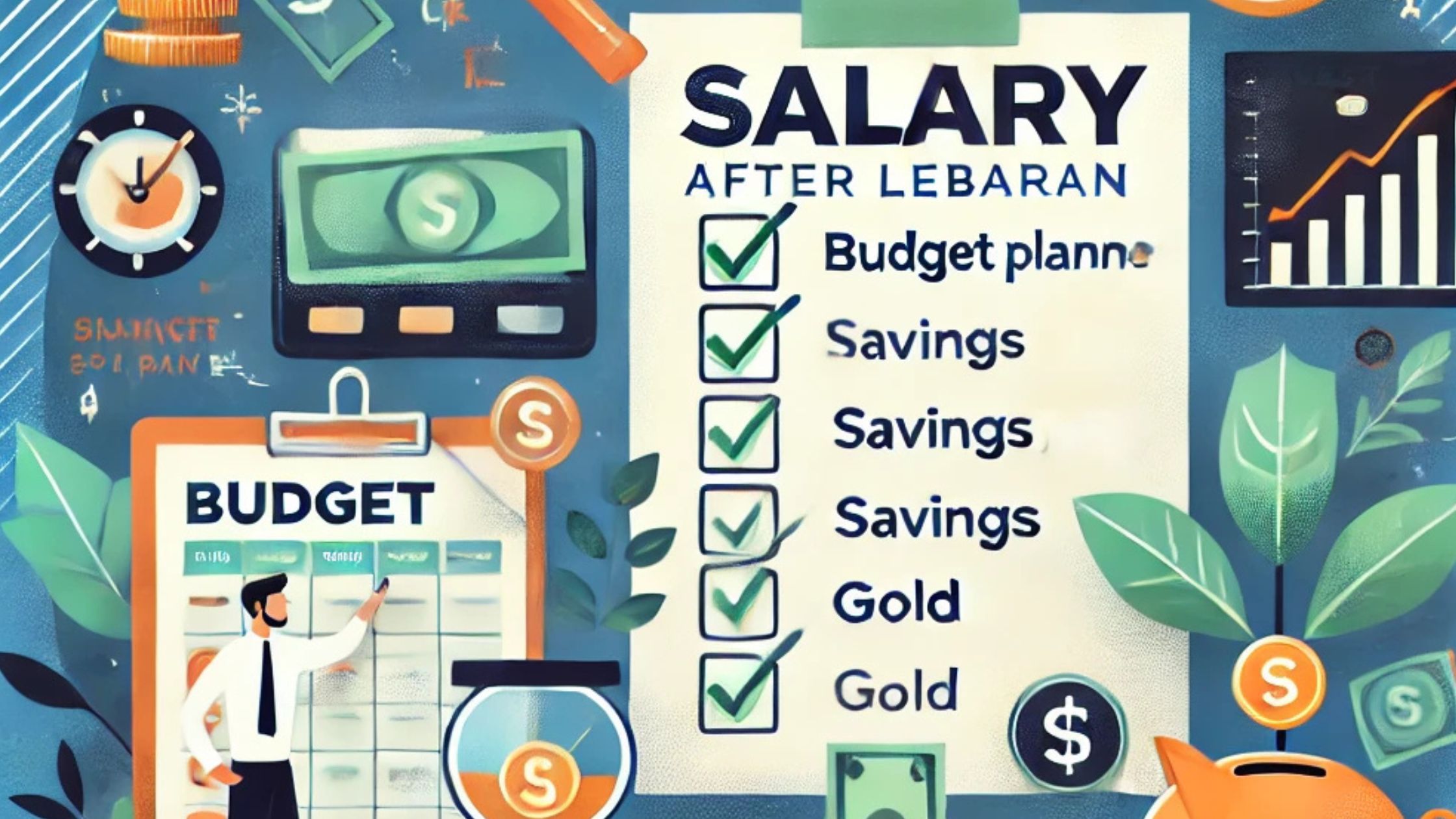 Tips Atur Gaji Pasca Lebaran Biar Gak Boncos